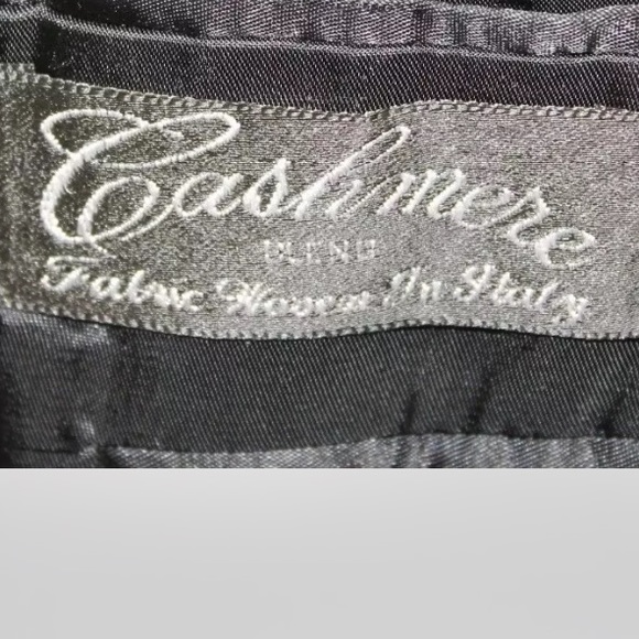 Gianfranco Ruffini Italy Cashmere Blend Black Men Blazer Lined 44S 3 Buttons - Picture 7 of 14